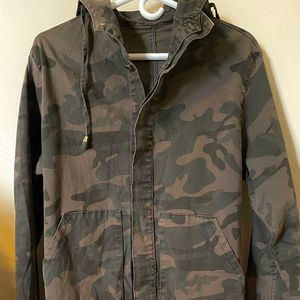 Long denin Parka